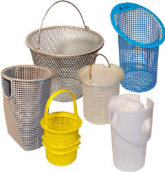Pump Strainer Baskets for Swimming Pools